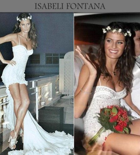 A modelo Isabeli Fontana.