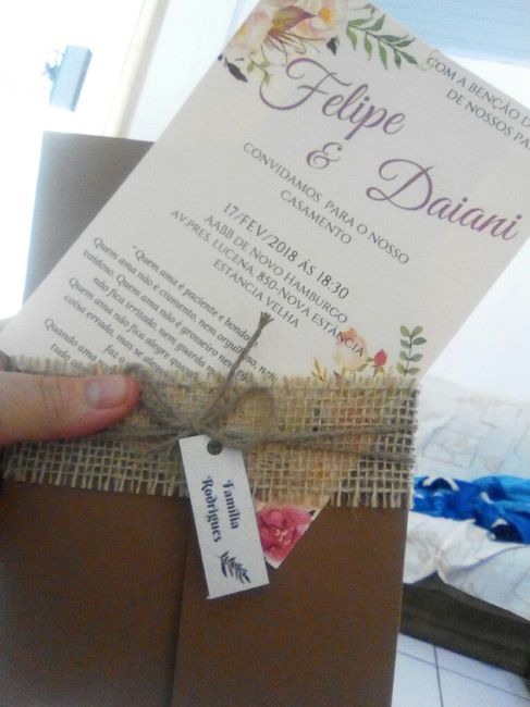  Mostra para gente seu convite ! :) - 1