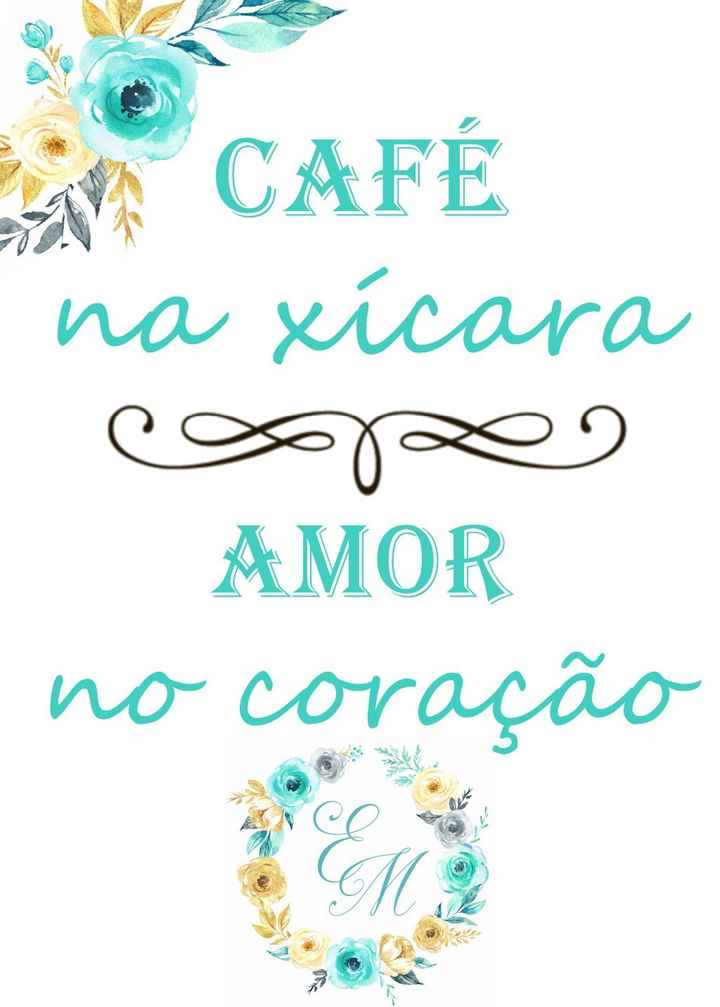 Para mesa de café!