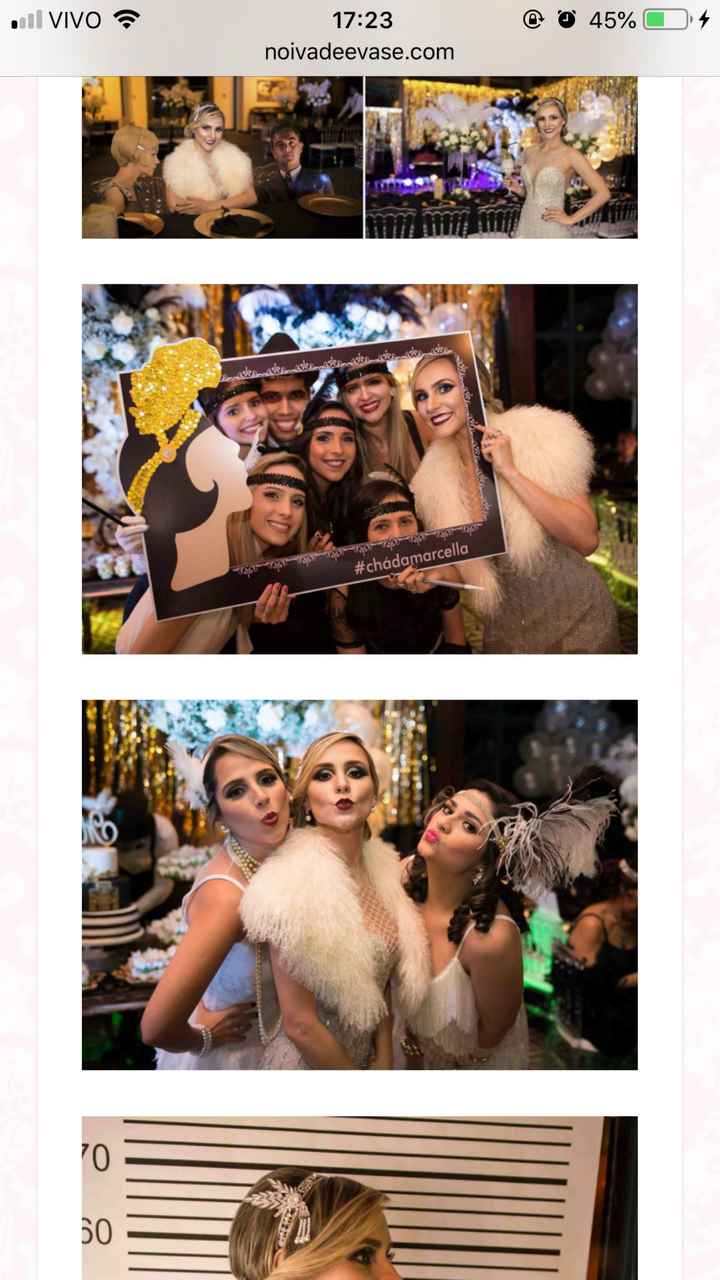 Chá de Noiva Temático- Gatsby - 7