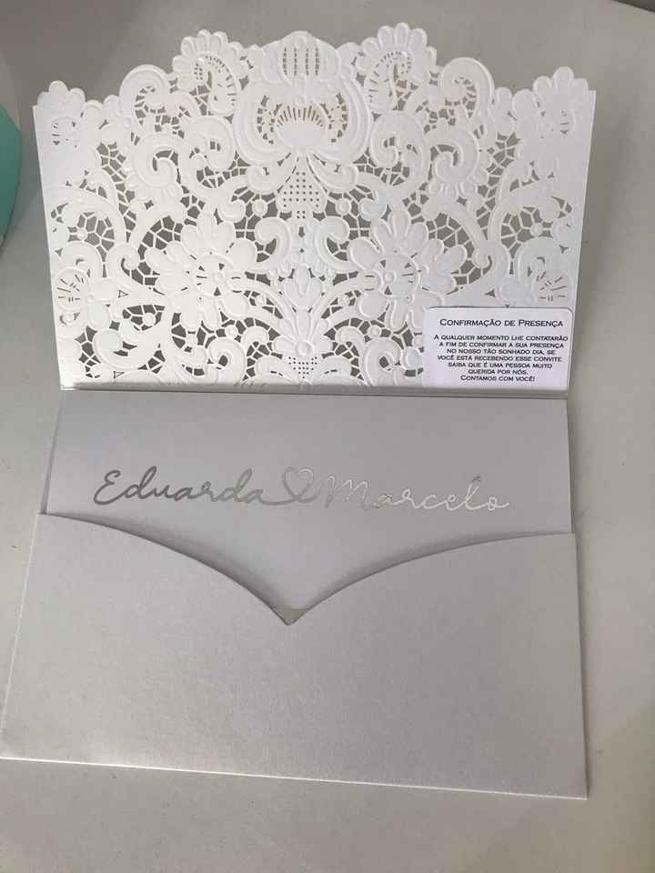 Meu convite de casamento ❤ - 2