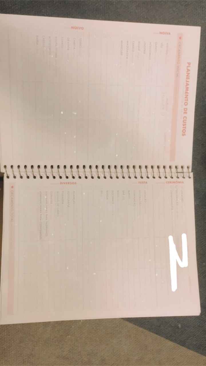 Planner de Casamento perfeito 😍 - 7
