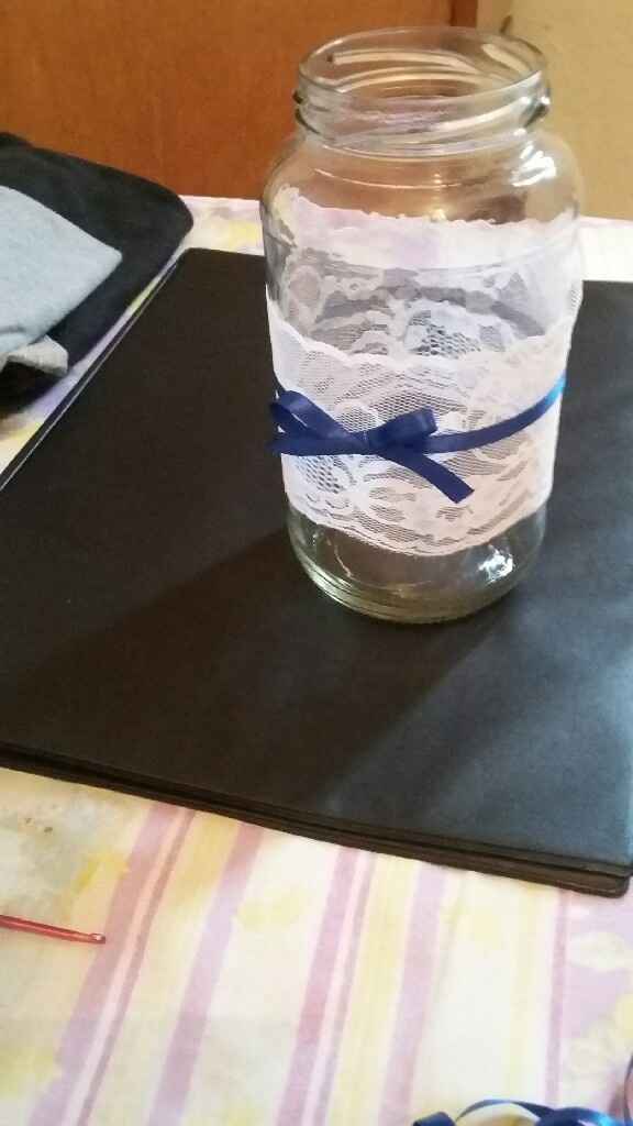 Vazinhos para centro de mesa e mesa do bolo - 1