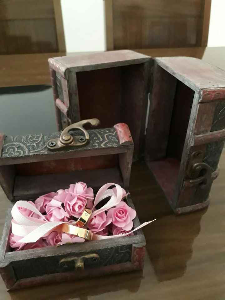 Marido prendado (nosso porta alianças) - 1
