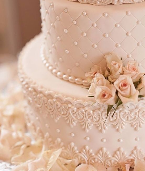 O bolo de casamento