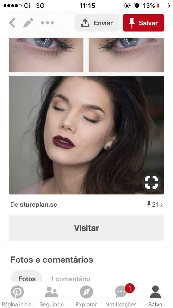 #noivamusa Inspirações de make para o grande dia 👰🏻 - 1