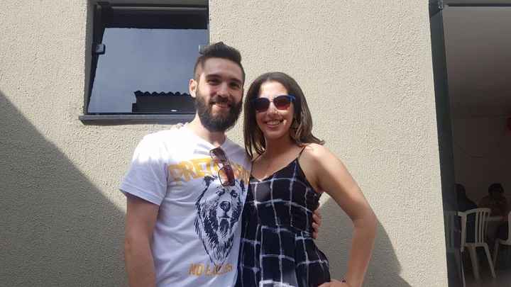O casal do dia!
