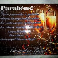 Quebra-Cabeça Convite para Padrinhos