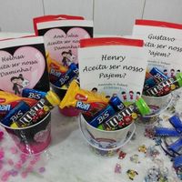 Convite para Daminha e Pajem