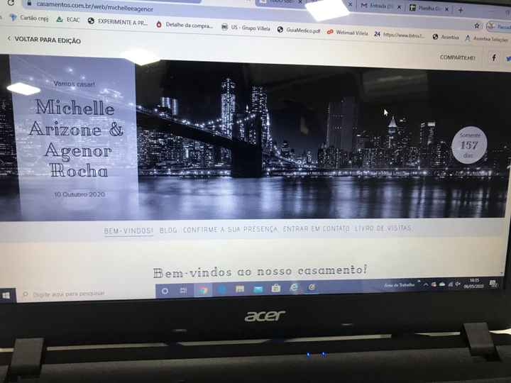 Site de casamento - 1