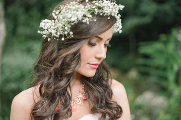 Coroa de flores!