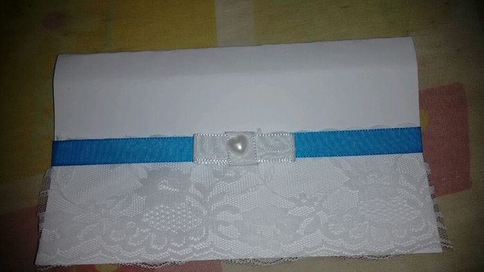 1' convite casamento com renda diy!!! opinem ?? - 1