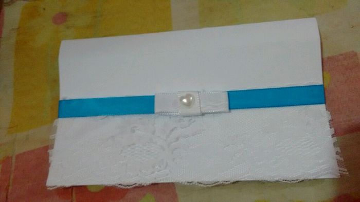 1' convite casamento com renda diy!!! opinem ?? - 2