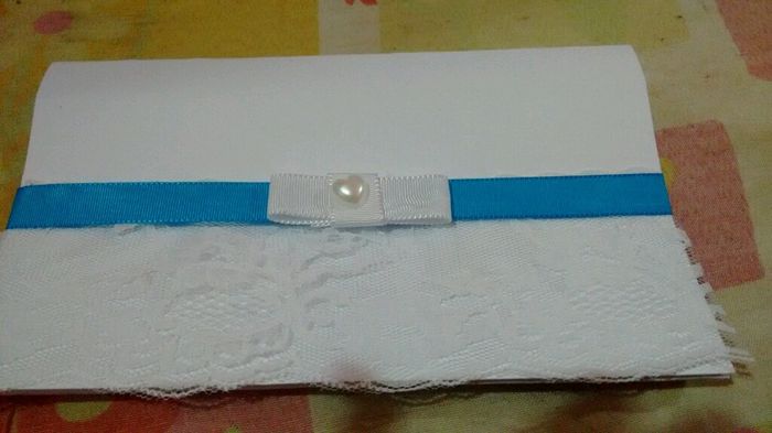 1' convite casamento com renda diy!!! opinem ?? - 3