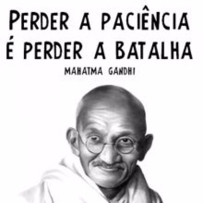 Quando pensamos em desistir, que está difícil...