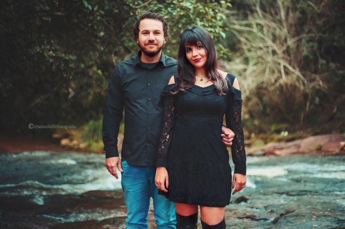 Ensaio fotográfico para o Save the Date - 2