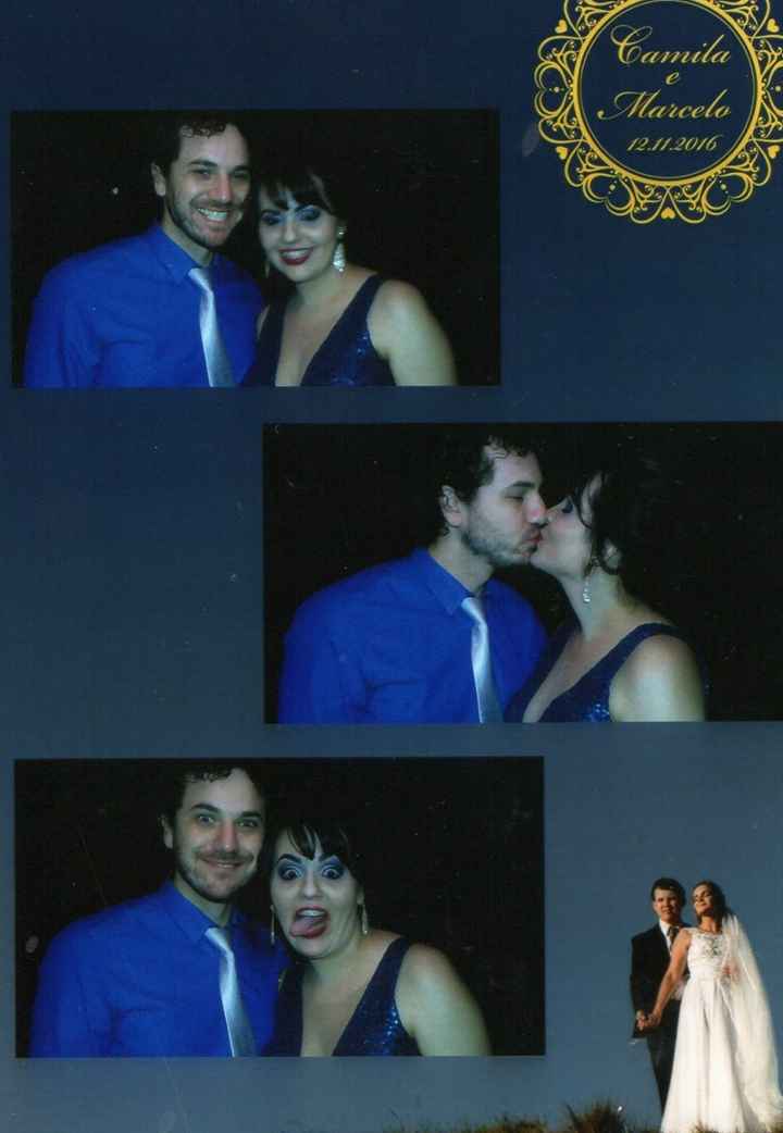 Na cabine fotográfica do casamento de umas das minhas BFF's 