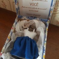 Convite para padrinhos na caixinha - 5