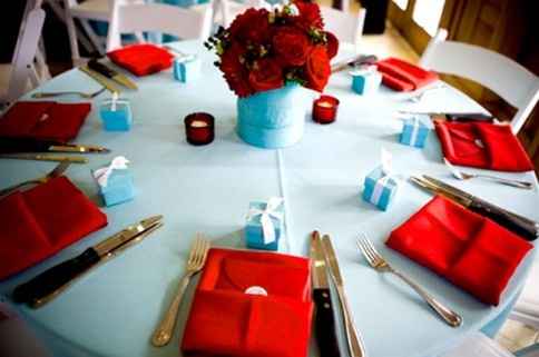 Decoração Azul e vermelho 8