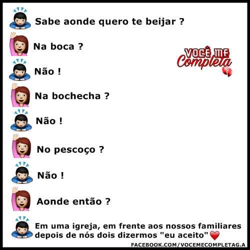 Sabe onde quero te Beijar?