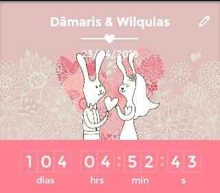 Quantos dias faltam para o seu casamento?