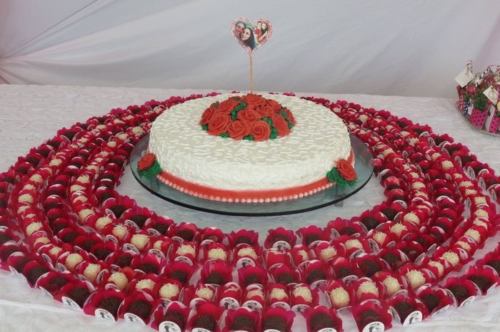 Nosso bolo de Noivado