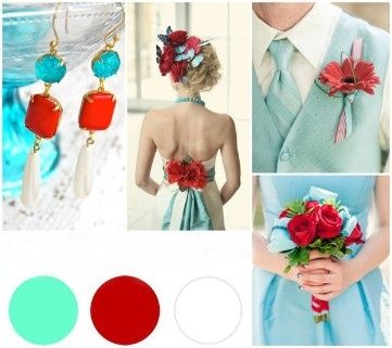 Decoração Azul e vermelho 2
