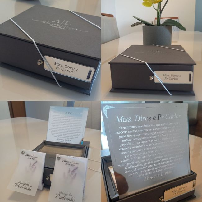 Meu convite padrinhos💜 2