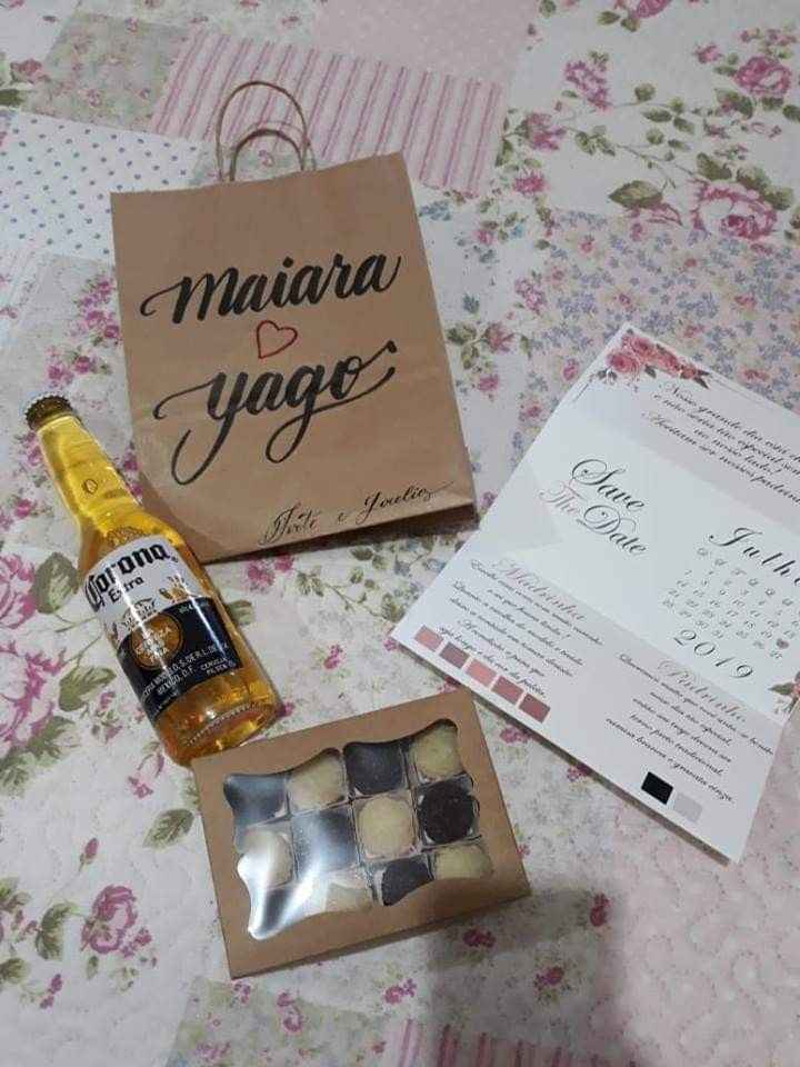 Convite dos padrinhos e madrinhas - 1