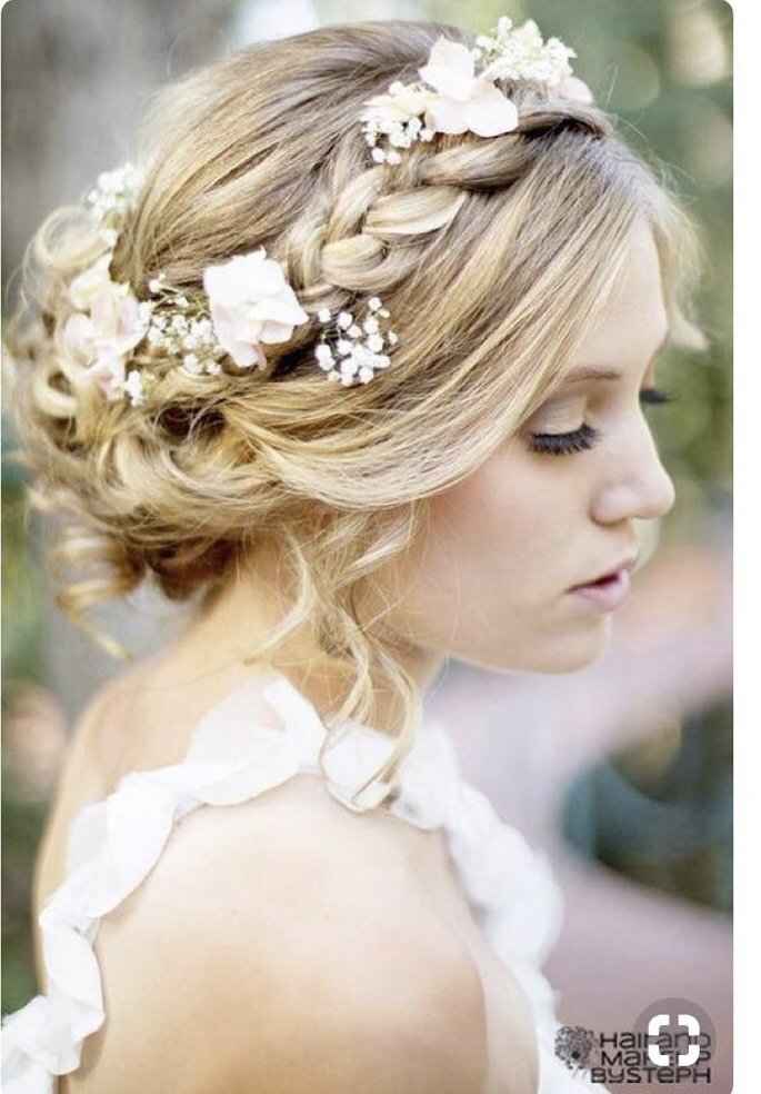 #noivamusa - penteados com flores naturais - 5