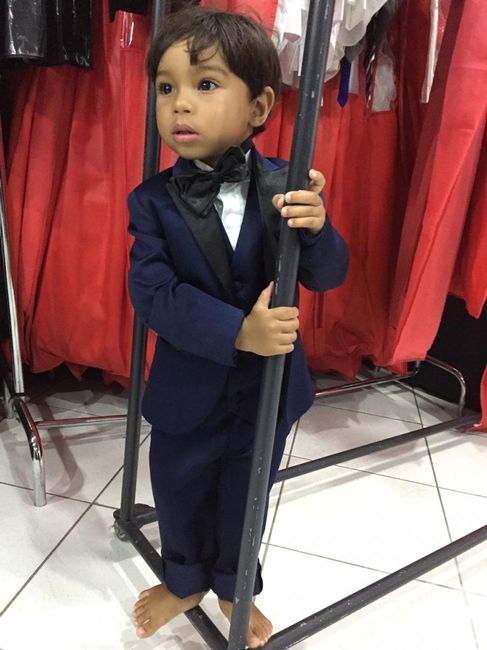 A roupa do pajem