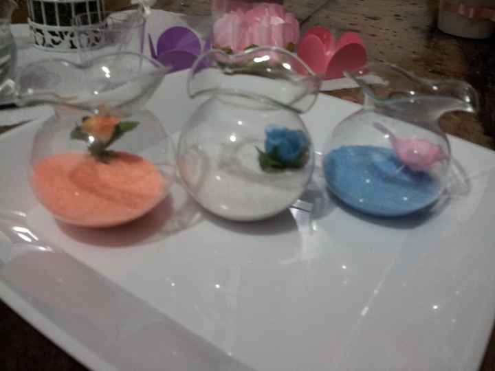 Vasinhos de mesa