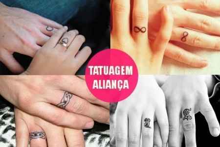 tatuagem aliança