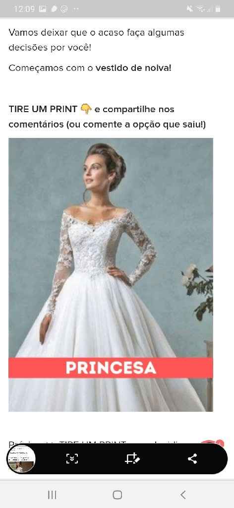 TIRE UM PRINT para decidir o vestido - 1