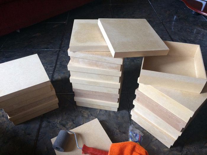 Caixas de MDF