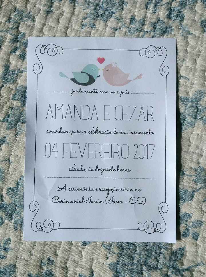 Meu convite de casamento nada tradicional - 3