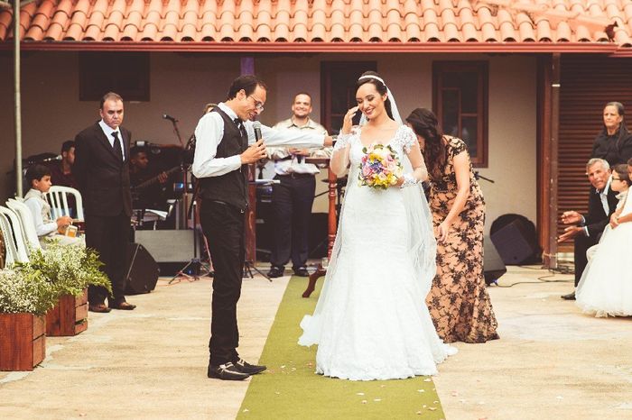Um pouquinho mais do que rolou na cerimônia do meu casamento - 3