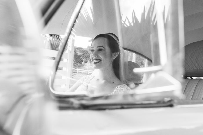 Eu cheguei na cerimônia de...fusca! - 6