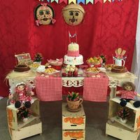 Decoração da Mesa principal