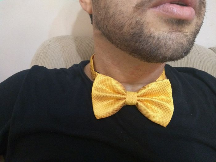 Gravata dos padrinhos aliexpress chegaram - 1