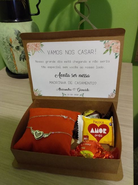 Convite padrinhos e madrinhas prontos 2