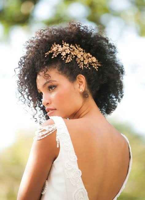 Noiva negra cabelo afro - 4