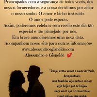 adiar casamento - como informaram ? - 1
