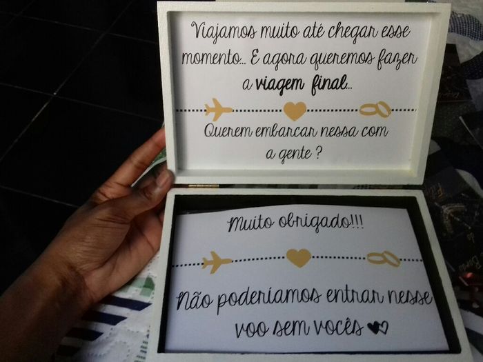 Convite padrinhos - 2