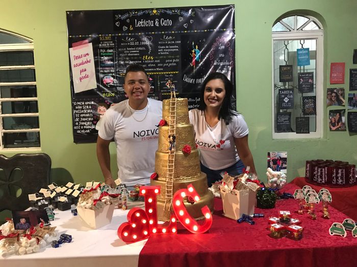 Enfim noiva e que venha o casório ♥️ 3