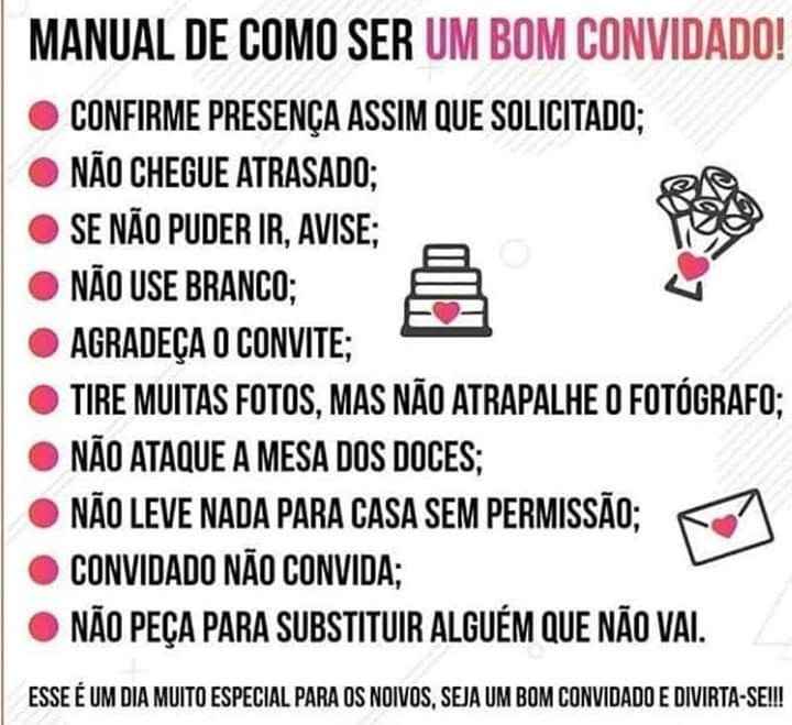 Convidado convidando vizinhos para meu casamento!!! - 1
