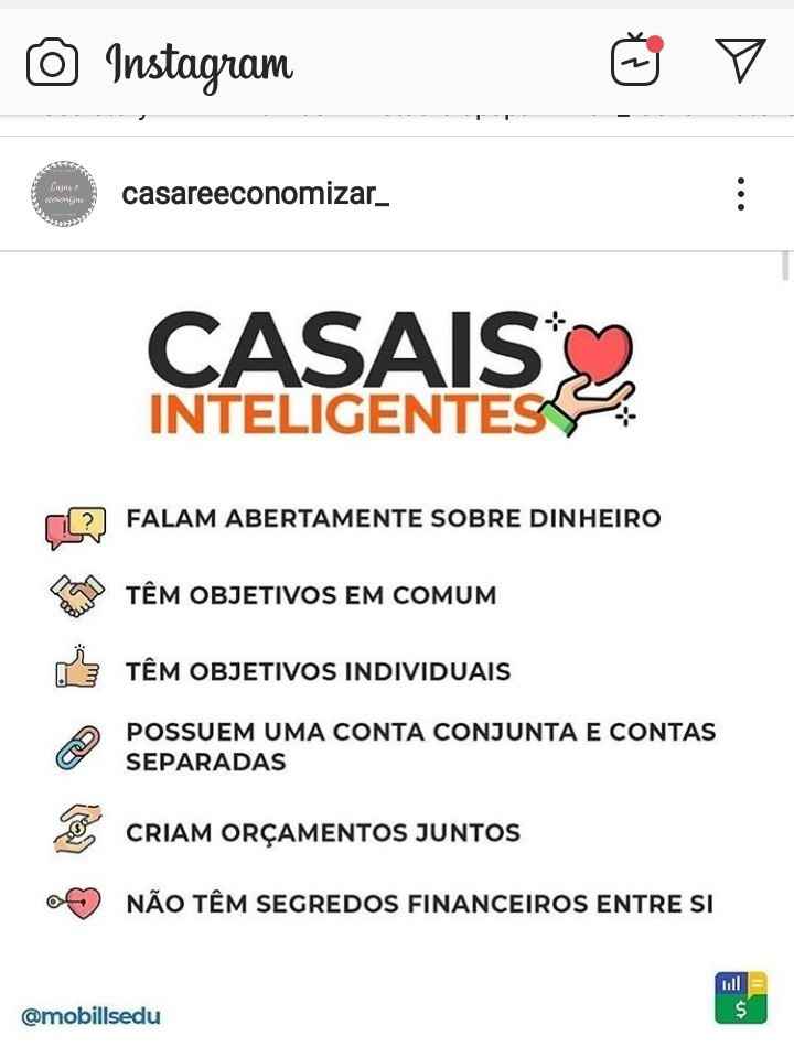 Vida Financeira do Casal. - 1