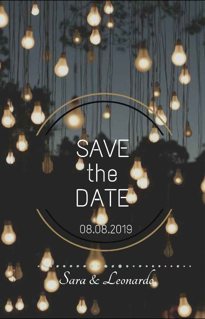 Save the Date - App Convites - 1
