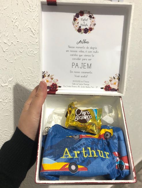 Convite Padrinhos e Pais, nasce uma noiva, nasce uma artesã 8