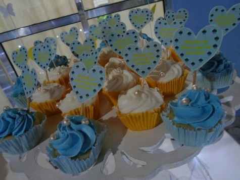 Detalhes Nossos Cup Cakes!! Estavam maravilhosos!!
